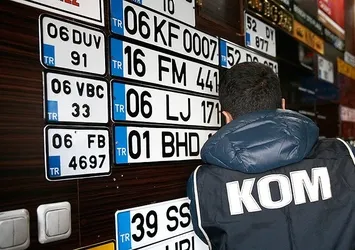 Sürücülere 'plaka' uyarısı