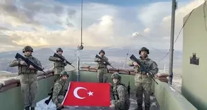 Kahraman Mehmetçik’ten yeni yıl mesajı