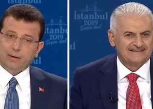 CHP adayı Ekrem İmamoğlu'nu canlı yayında 'Yıldırım' çarptı! Sosyal medya Binali Yıldırım'ı konuşuyor