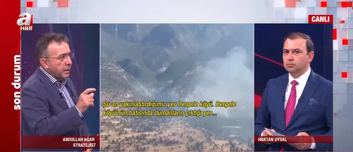 Irak’tan orman yangını açıklaması: Yangınların faili PKK! | Abdullah Ağar A Haber'de değerlendirdi: Son derece önemli bir çıkış - 3