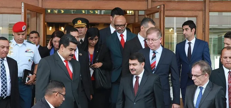 Venezuela Devlet Başkanı Maduro Türkiye'ye geldi