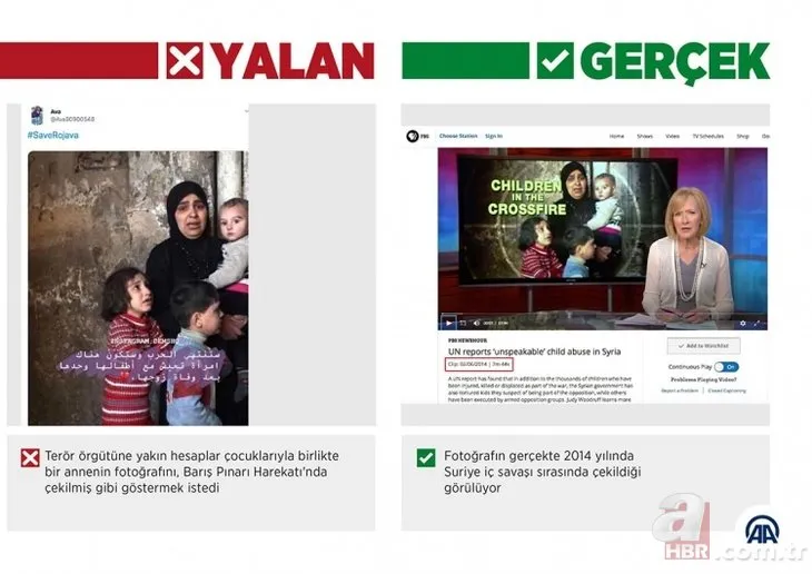 Terör sevicilerin son yalanı!