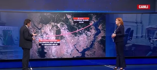 Kilise saldırısında yeni görüntüler ortaya çıktı! Kurbana kapıyı böyle açmışlar! Saldırıda dikkat çeken Balat detayı...