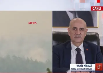 Marmaris'te yangın neden çıktı? Tarım ve Orman Bakanı Vahit Kirişci son durumu A Haber’de anlattı