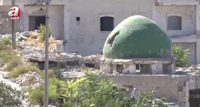 Esad rejimi sivilleri hedef alıyor! İşte hava saldırılarının olduğu Eriha