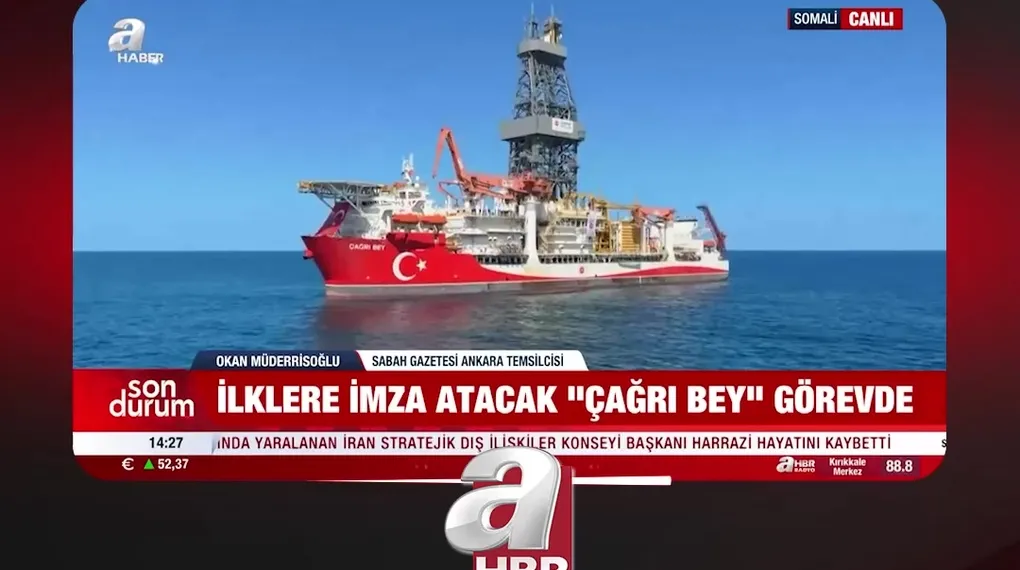 ÇAĞRI BEY GEMİSİ A HABER'DE
