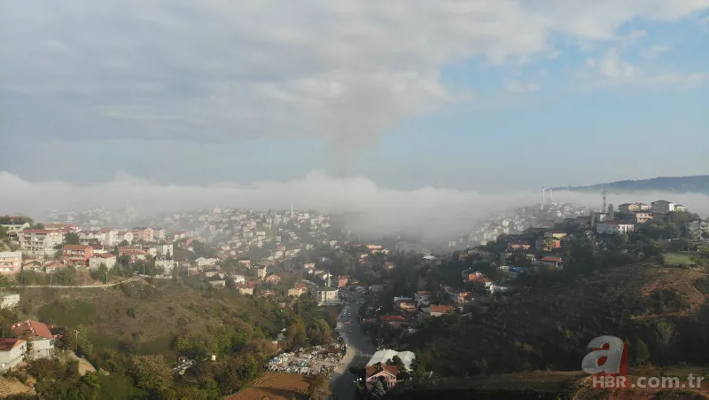 İstanbul'da etkili olan sis kartpostallık görüntüler oluşturdu 18