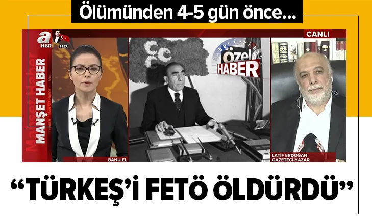 Son dakika: Türkeş’in ölümünde FETÖ izi iddiası! Terörist başı Gülen Türkeş’in vefatından 4-5 gün önce neler söyledi? Latif Erdoğan canlı yayında anlattı |Video
