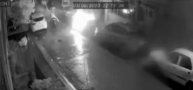 İstanbul’da eski sevgili dehşeti! Önce aracın camını kırdı ardından benzin döküp yaktı