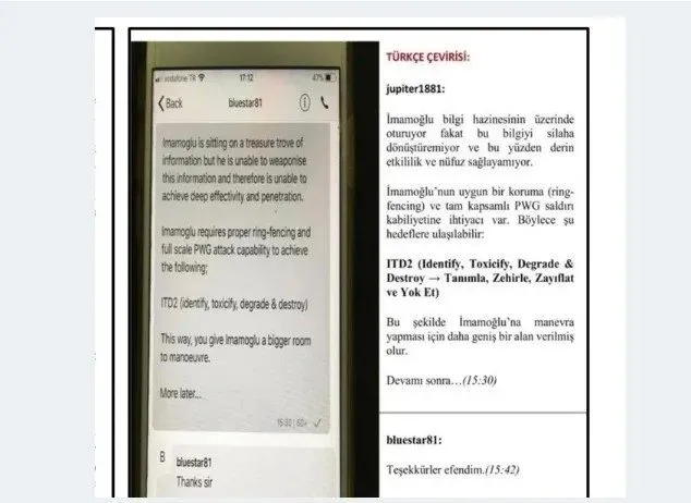 casusluk-sorusturmasinda-huseyin-gun-itirafci-oldu-ekrem-imamoglu-isin-neresinde-1761468272526.jpeg İşte Wickr uygulaması üzerindeki yazışmalar (A Haber arşiv)