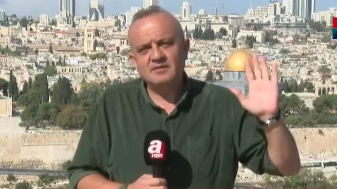Katil İsrail'in askerlerinin gözleri döndü! A Haber muhabiri anlattı: Silah doğrulttular! Çıldırmış gibilerdi