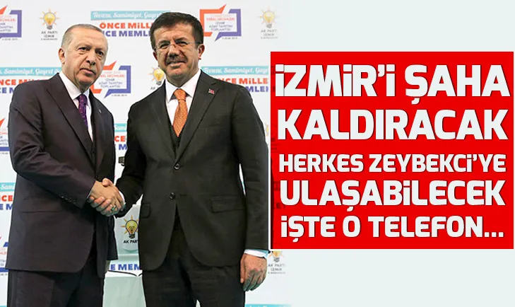 İzmirliler Nihat Zeybekciye WhatsApptan ulaşacak