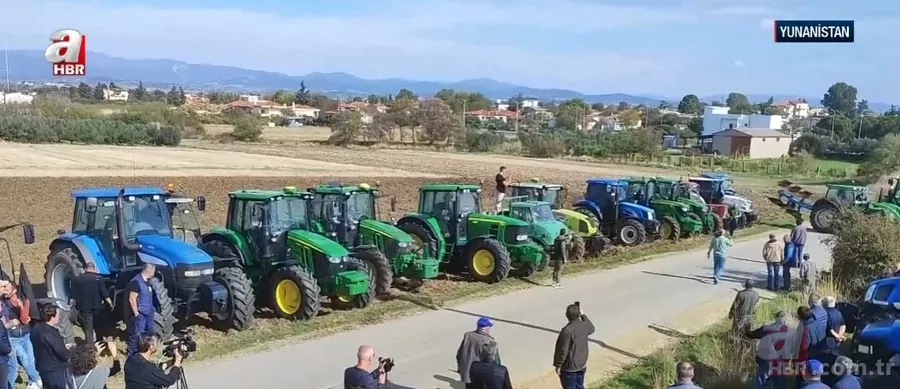 Batı Trakyalı çiftçilerden ayaklanma: Yunanistan hükümetini protesto ettiler 7