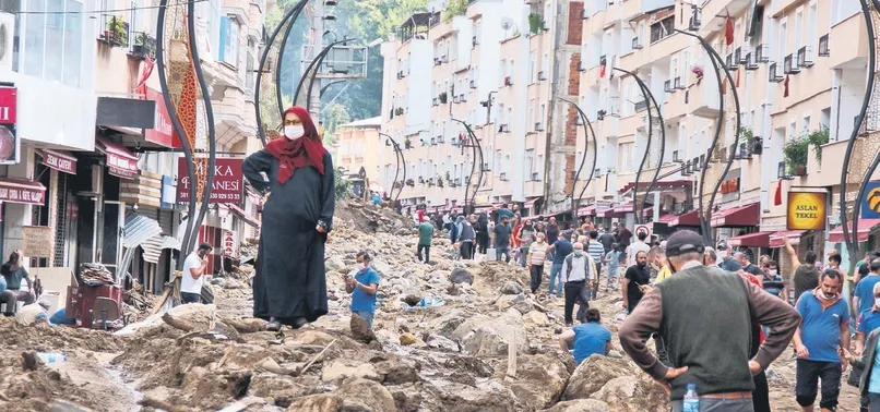 Giresun'daki sel felaketi ardından acı hikayeler bıraktı