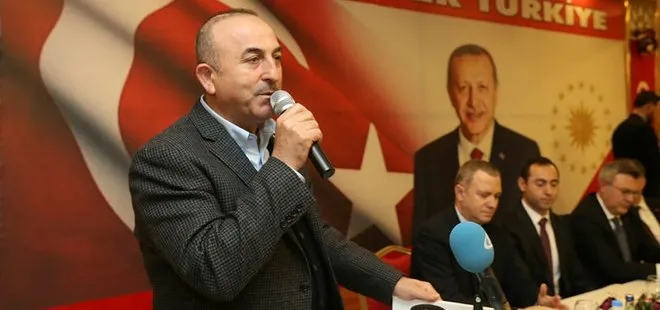 Dışişleri Bakanı Çavuşoğlu: Lanet olsun senin iki yüzlülüğüne