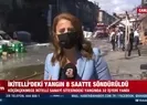 İkitelli’de korkutan yangın