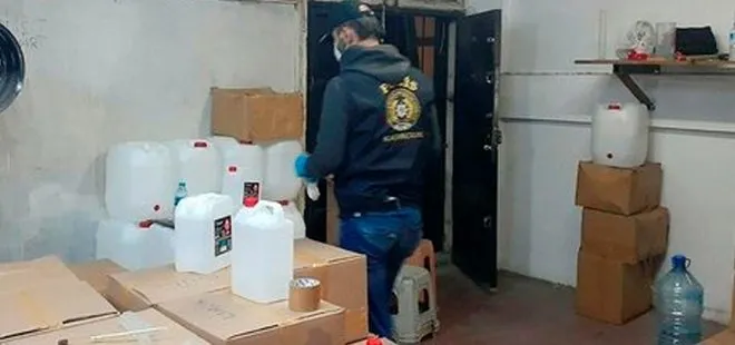 İstanbul’da kaçak alkol operasyonu