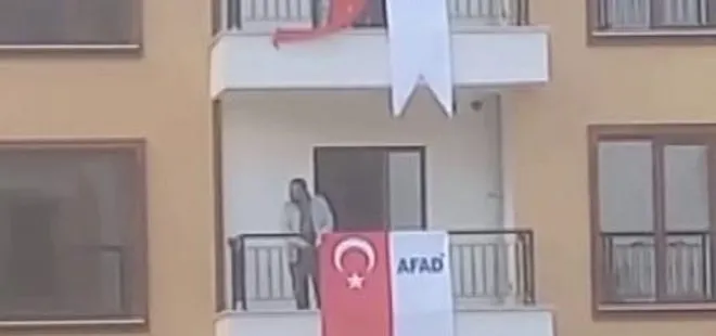 Adıyaman’da deprem konutlarının balkonlarındaki Türk bayraklarının sökülmesi olayıyla ilgili soruşturma