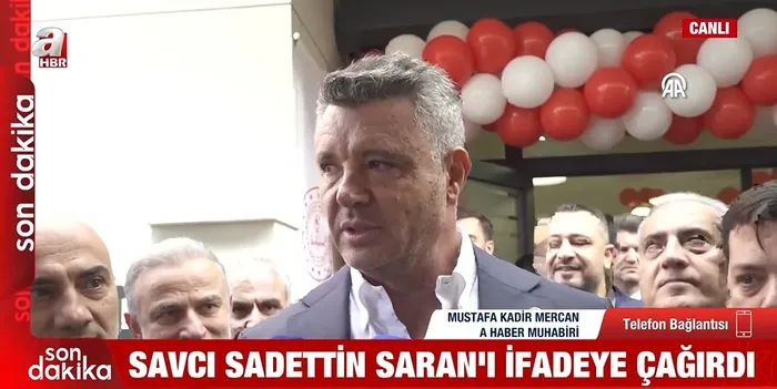 Fenerbahçe Başkanı’nın evinde arama kararı: Sadettin Saran’ın ekibinden A Haber’e açıklama