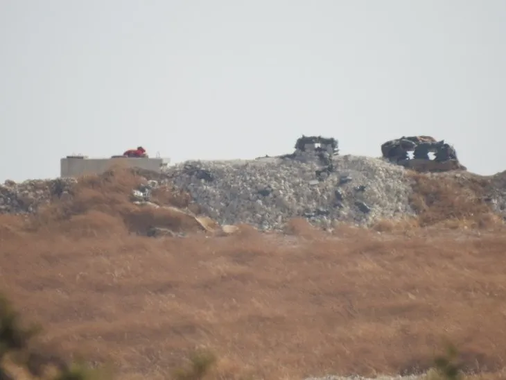 YPG mevzileri boş kaldı