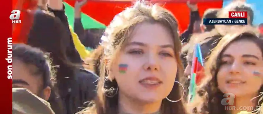 Son dakika: Şuşa zaferinin ardından Azerbaycan'da çifte bayram! Vatandaşlar sevinçlerini A Haber'le paylaştı 6