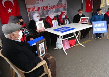 Muş'ta evlat nöbeti: Aile sayısı 28'e yükseldi