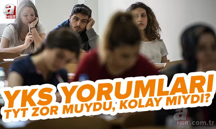 YKS TYT yorumları: 2022 TYT 1. Oturum zor muydu, kolay mıydı? Türkçe, Sosyal Bilimler, Matematik, Fen Bilimleri... 1