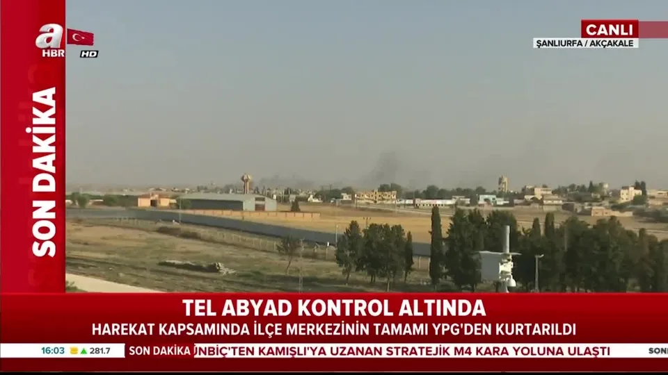 Tel Abyad’da kontrol sağlandı