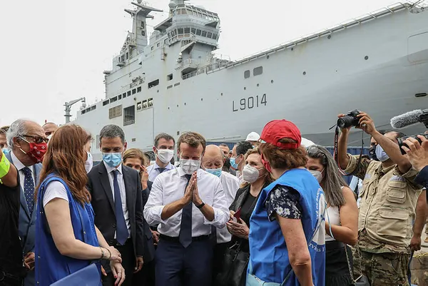Fransa Cumhurbaşkanı Emmanuel Macron'dan Lübnan'a vaat ve tehdit - 3