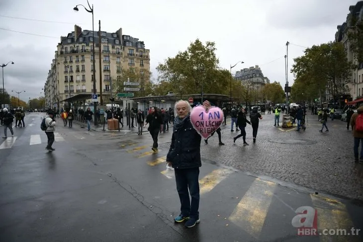 Sarı yelekliler yine sahnede! Paris meydan savaşı