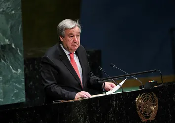 BM Genel Sekreteri Antonio Guterres: Dünya 10 yıldır Suriye'deki yıkımı ve dökülen kanı izliyor