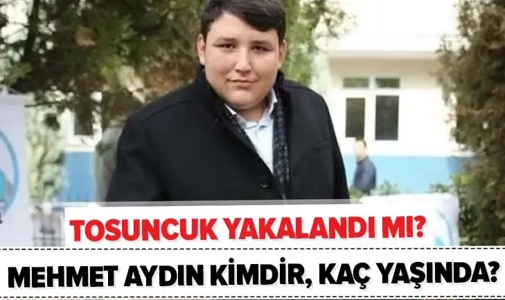 Son dakika: Mehmet Aydın yakalandı mı? Tosuncuk kimdir, kaç yaşında ve nereli?