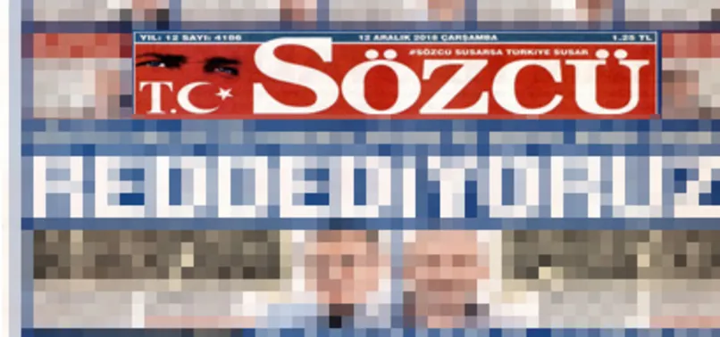 'Sözcü, kurgu haberlerle FETÖ'ye hizmet etti'