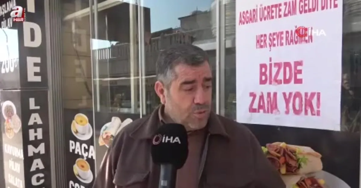 Esnaftan hem zam hem de boykot örneği