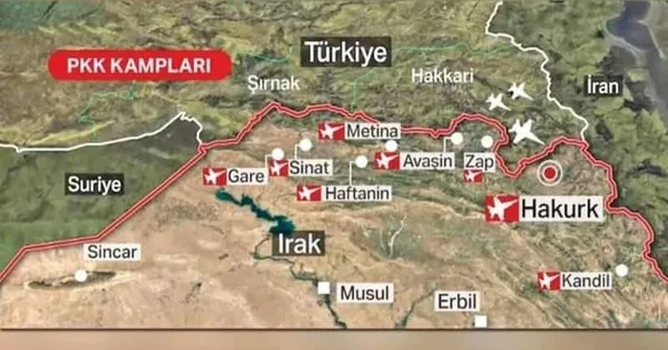 Mehmetçik Sincar’ı çevreledi! TSK PKK’ya nefes aldırmıyor