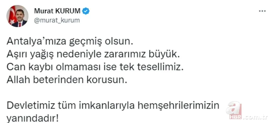 Antalya'da kuvvetli yağış sele neden oldu: Acı haber geldi! Kumluca ve Finike'de eğitime 1 gün ara verildi | Hayati uyarı 13