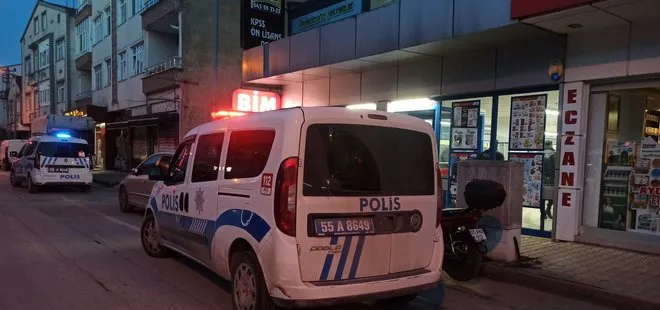 Samsun’da bir şahıs tartıştığı market müdürünü bıçakladı