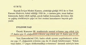 Evlenme yaşını CHP düşürmüş