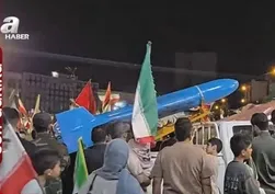 İran'ın Şahit füzeleri Tahran meydanında! A Haber yerinde görüntüledi