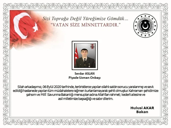 İdlib'deki terör saldırısında yaralanan asker şehit oldu - 1