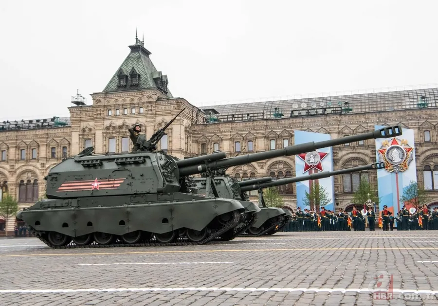 Rusya'daki 9 Mayıs Zafer Günü kutlamalarından renkli görüntüler 8