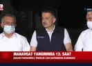 Bakan Pakdemirli’den yeni açıklama! Yangın...