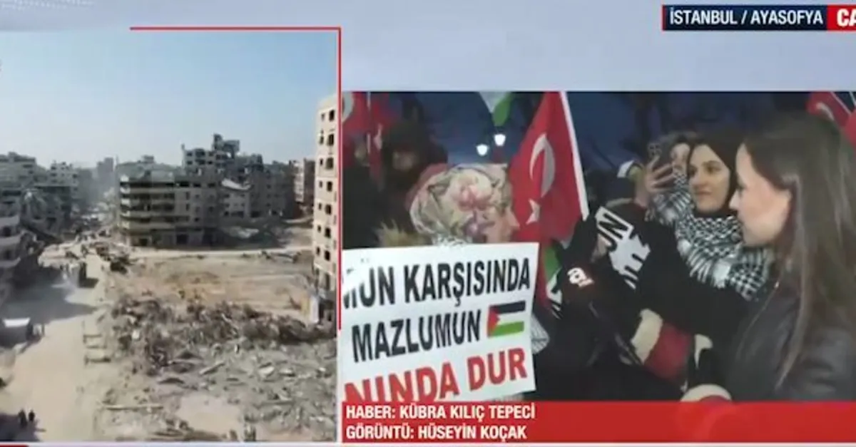İstanbul Gazze’nin sesi oluyor
