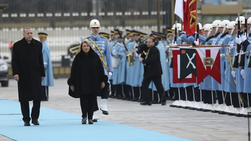 Başkan Erdoğan, Malta Cumhurbaşkanı Preca'yı böyle karşıladı