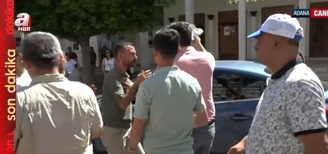 Adana’da rüşvet operasyonu! Belediye önünde A Haber’e saldırı