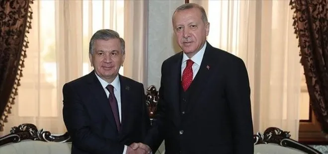 Özbekistan Cumhurbaşkanı Mirziyoyev’den, Başkan Erdoğan’a doğum günü tebriği