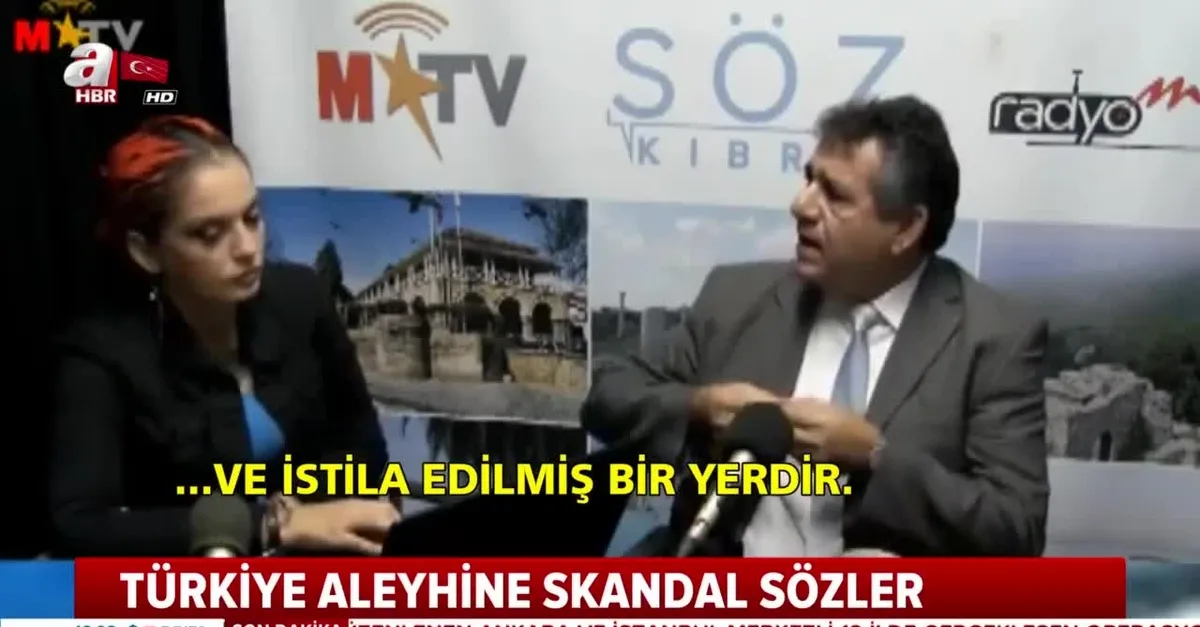 KKTC'de Türkiye aleyhine tepki çeken sözler: İşgal istila... |Video