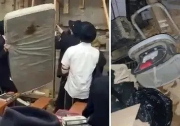 Sinagogdaki gizli tünel skandalında yeni gelişme! Çocuk müzesi detayı şoke etti | Bebek puseti ve kanlı yatak bulunmuştu