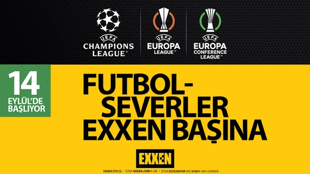 Exxen’de yayınlanacak maçlar hangileri? Exxen’de hangi ligler var? Süper Lig, Şampiyonlar Ligi, Avrupa Ligi...