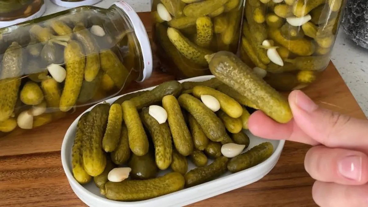 Turşuyu böyle kurun kütür kütür olacak!